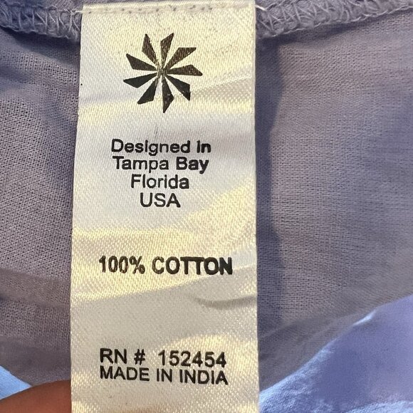 Kyla Seo Anthropologie Blouse Shirt Top Embroidered Small Purple Floral V Neck - Picture 9 of 12